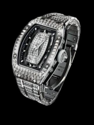 Richard Mille RM 07-01 Automatic Winding White Gold With diamond Replica Watch